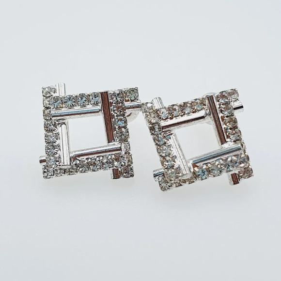 🔥 Classic Cubic Zirconia Wedding Stud Earrings for Women, FB16FA1007 - Picture 5 of 5